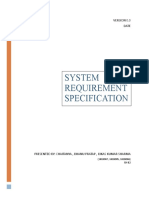 System Requirement Specification: (161B067, 161B065, 161B066) BX-B2