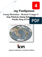 Aralpan4 - Q1 - Mod9 - Ang Pilipinas Bilang Bahagi NG Pacific Ring of Fire - v3