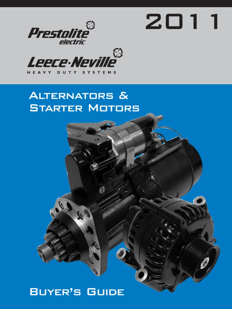 Alternators Starter Motors Prestolite To Use This Buyers Guide