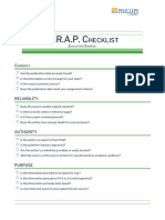 C.R.A.P. Checklist