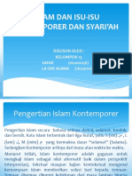 Islam Dan Isu-Isu Kontenporer Dan Syari'Ah