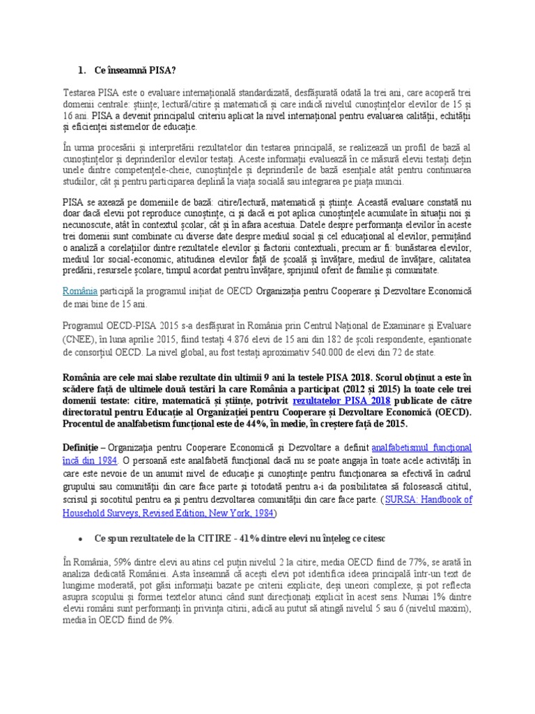 PISA | PDF