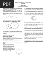 Plane and Solid Geom Problem Set PDF