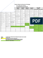 Date Sheet BSc Engineering Technology Sunday