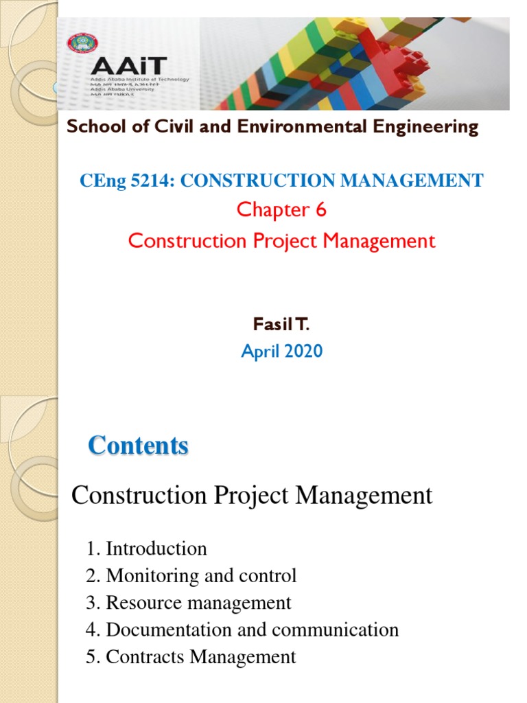 Construction Project Management Overview | PDF | Construction ...