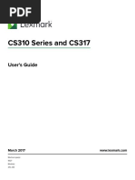 Lexmark cs317dn PDF