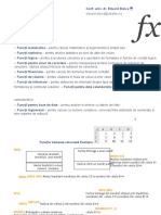 Curs - Microsoft Excel