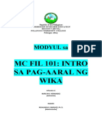 Module Fil 101