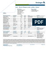 TECAFINE PMP Natural - Stock Shapes (Rods, Plates, Tubes)