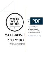 Well-Being and Work