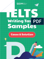 Tổng Hợp Bài Mẫu IELTS Writing Dạng Cause-Solution