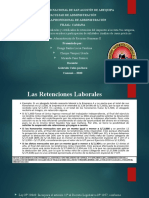 Las Retenciones Laborales