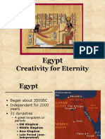 Creativity For Eternity: Egypt