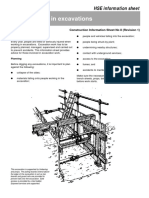 HSE Safety in Excavations PDF