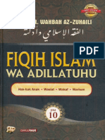 Fiqih Islam Wa Adillatuhu 10 - Membahas 4 Mazhab PDF