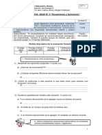 Guía de Trabajo Domiciliario de Matemáticas Ecuaciones y Funciones