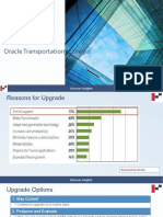 Oracle Transportation Manager: Discover Insights