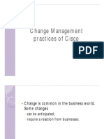 Change Mangement of Cisco (Compatibility Mode)