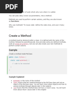 Java Method