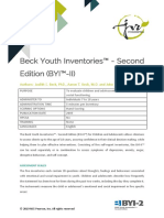 Beck Youth Inventories™ - Second Edition (BYI™-II)