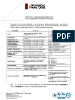 Instructivo Diligenciamiento Archivo Pensionados