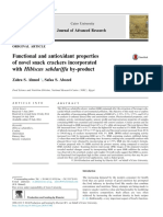 Functional and Antioxidant Properties of Novel Snack Crackers Incorporated With Hibiscus Sabdariffa By-Product