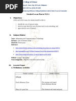 Detailed Lesson Plan in TLE 6