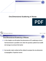 One-Dimensional Scattering of Waves: 2006 Quantum Mechanics Prof. Y. F. Chen