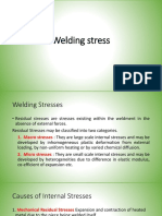 Welding Stress