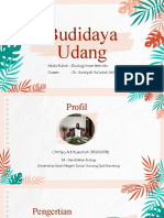 Chintya Adi Kusumah - 1192060018 - Budidaya Udang