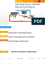 Intake-air Turbocharge System (MAZDA) Hệ thống nạp turbo tăng áp