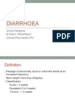 Diarrhoea: Jimmy Hangoma B.Pharm, Mclinpharm Clinical Pharmacist-Uth