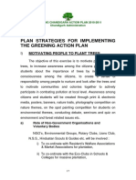 Plan Strategies For Implementing The Greening Action Plan: Motivating People To Plant Trees