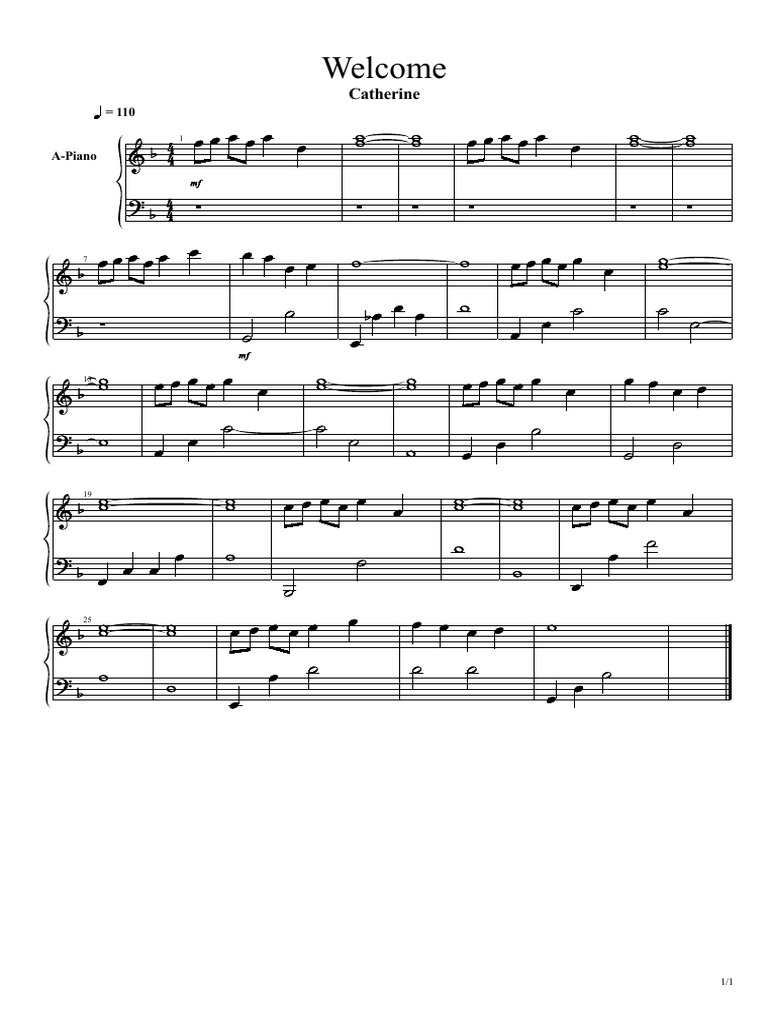 Welcome PDF | PDF