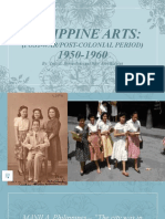 1950s PHILIPPINE ART - History