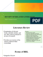Review of Related Literature: Chapter II. Quantitative Research