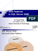 New Features in SQL Server 2008: Hanoi University of Technology