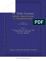 Marco Tullio Cicerone, A Cura Di Nino Marinone - Opere Politiche e Filosofiche. I Termini Estremi Del Bene e Del Male, Discussioni Tusculane, La Natura Degli Dei Vol. II (1955, UTET) PDF