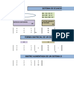 Sistema de ecuaciones lineales 3x3