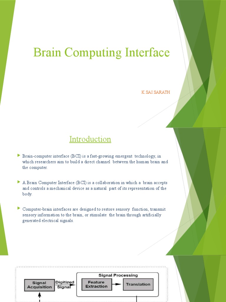 Brain-Computer Interface Overview | PDF