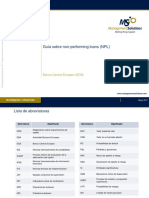 Ecb Guia Sobre Sobre Non Performing Loans