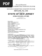 State of New Jersey: SENATE, No. 232