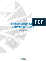 Transmission Cost Estimation Guide