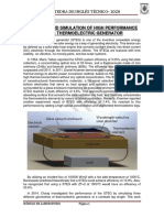 Modelling and Simulation of High Performance Solar Thermoelecric Generator