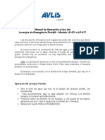 Manual de Operacion y Uso UA003i ES