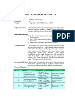 Format Rancangan Satu Siklus