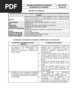 Informe de Actividades Mes de Noviembre de Higienista Oral