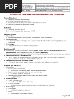 1 - Introduction To ICT