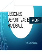 7 Lesiones en El Handball Carlos Marino PDF