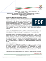 Puerto Tejada PBOT Respuesta CRC
